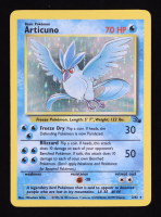Articuno 1999 Pokemon Fossil Unlimited #2 Holo at PristineAuction.com