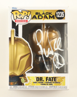 Pierce Brosnan Signed "Black Adam" #1235 Dr. Fate Funko Pop! Vinyl Figure with Hand-Drawn Peace Sign (Beckett) at PristineAuction.com