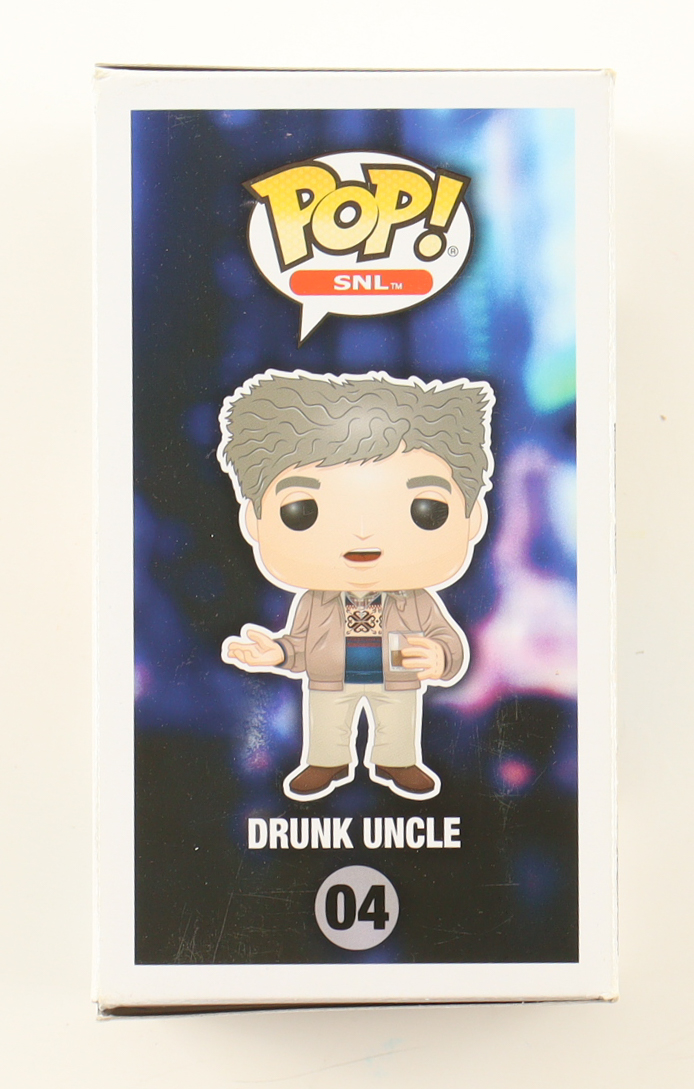 Bobby Moynihan Signed "Saturday Night Live" #04 Drunk Uncle Funko Pop! Vinyl Figure Inscribed "Drunk Uncle" (Beckett) at PristineAuction.com Bobby Moynihan Signed "Saturday Night Live" #04 Drunk Uncle Funko Pop! Vinyl Figure Inscribed "Drunk Uncle" (Beckett) at PristineAuction.com