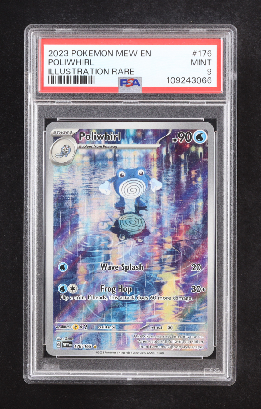 Poliwhirl 2023 Pokemon Scarlet and Violet 151 #176 (PSA 9) at PristineAuction.com Poliwhirl 2023 Pokemon Scarlet and Violet 151 #176 (PSA 9) at PristineAuction.com