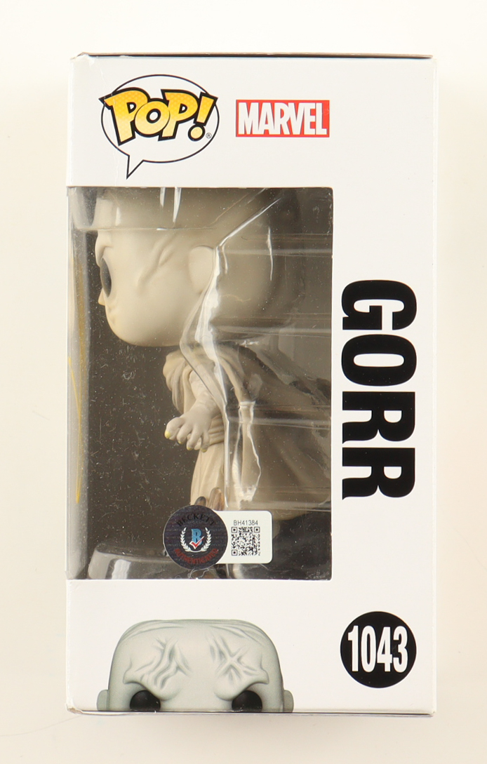 Christian Bale Signed "Thor: Love & Thunder" #1043 Gorr Bobble-Head Funko Pop! Vinyl Figure (Beckett) at PristineAuction.com Christian Bale Signed "Thor: Love & Thunder" #1043 Gorr Bobble-Head Funko Pop! Vinyl Figure (Beckett) at PristineAuction.com