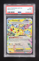 Pikachu ex 2024 Pokemon Scarlet and Violet Surging Sparks #057 (PSA 8) at PristineAuction.com