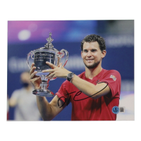 Dominic Thiem Signed 8x10 Photo (Beckett) at PristineAuction.com