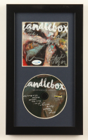 Candlebox "Disappearing in Airports" Custom Framed CD Insert Display Band-Signed By (5) with Adam Kury, BJ Kerwin, Island Styles, Kevin Martin (ACOA) at PristineAuction.com