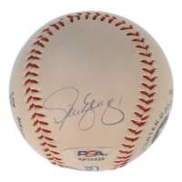 Steve Yeager Signed Dodgers Logo Baseball (PSA) at PristineAuction.com