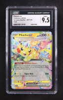 Pikachu ex 2024 Pokemon Scarlet and Violet Surging Sparks #057 (CGC 9.5) at PristineAuction.com