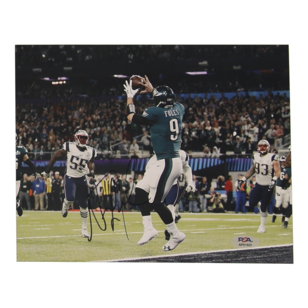 Nick Foles Signed Eagles 8x10 Photo (PSA) at PristineAuction.com