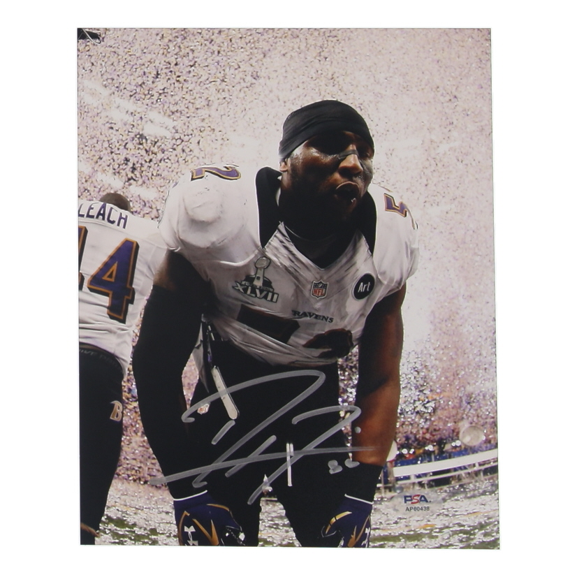 Ray Lewis Signed Ravens 8x10 Photo (PSA) at PristineAuction.com Ray Lewis Signed Ravens 8x10 Photo (PSA) at PristineAuction.com