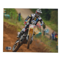 Ricky Carmichael Signed 8x10 Photo (Beckett) at PristineAuction.com
