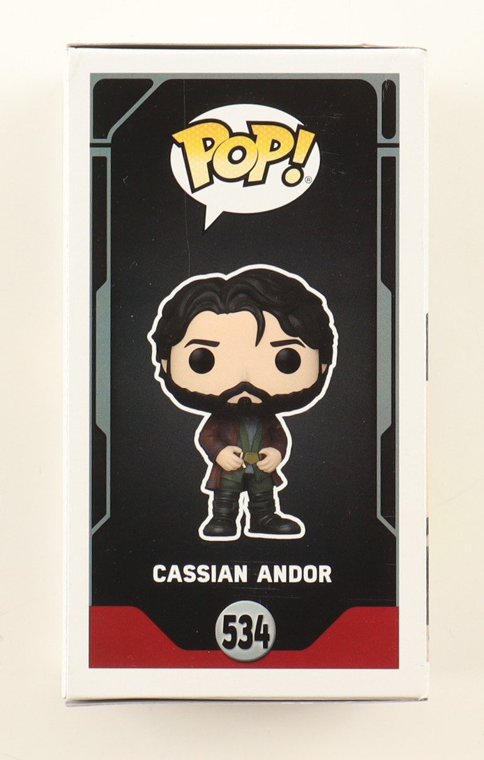 Diego Luna Signed "Star Wars" #534 Cassian Andor Bobble-Head Funko Pop! Vinyl Figure (JSA) at PristineAuction.com Diego Luna Signed "Star Wars" #534 Cassian Andor Bobble-Head Funko Pop! Vinyl Figure (JSA) at PristineAuction.com