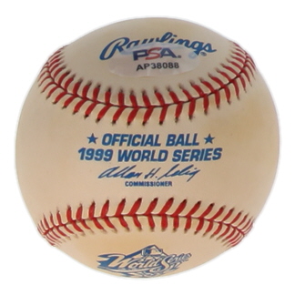 Nolan Ryan Signed 1999 World Series Logo Baseball (PSA) at PristineAuction.com Nolan Ryan Signed 1999 World Series Logo Baseball (PSA) at PristineAuction.com