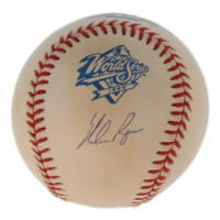 Nolan Ryan Signed 1999 World Series Logo Baseball (PSA) at PristineAuction.com