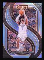 Shai Gilgeous-Alexander 2024-25 Select Light Blue Prizms #131 #183/299 at PristineAuction.com