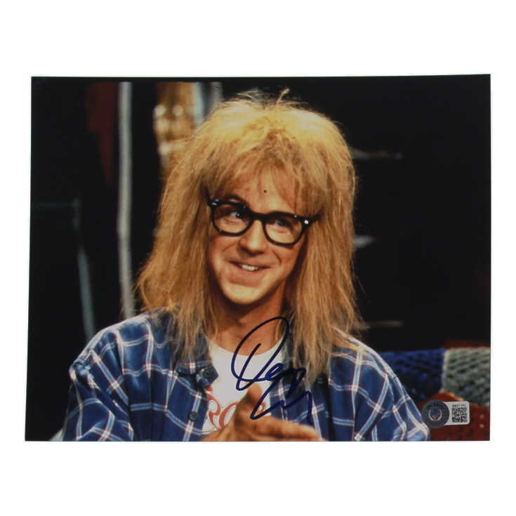 Dana Carvey Signed "Wayne's World" 8x10 Photo (Beckett) at PristineAuction.com Dana Carvey Signed "Wayne's World" 8x10 Photo (Beckett) at PristineAuction.com