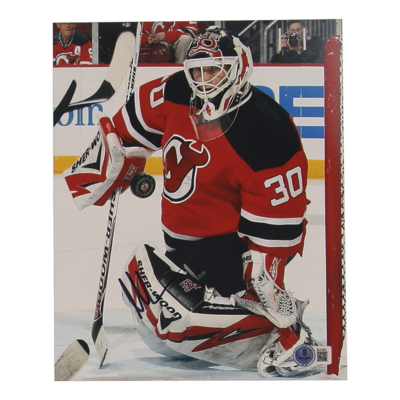 Martin Brodeur Signed Devils 8x10 Photo (Beckett) at PristineAuction.com Martin Brodeur Signed Devils 8x10 Photo (Beckett) at PristineAuction.com