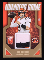 Joe Burrow 2025 Elite Numbers Game Prime #1 #13/75 at PristineAuction.com