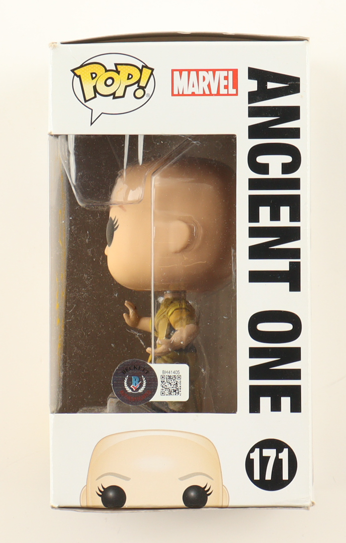 Tilda Swinton Signed "Doctor Strange" #171 Ancient One Bobble-Head Funko Pop! Vinyl Figure Inscribed "Ancient One" (Beckett) at PristineAuction.com Tilda Swinton Signed "Doctor Strange" #171 Ancient One Bobble-Head Funko Pop! Vinyl Figure Inscribed "Ancient One" (Beckett) at PristineAuction.com