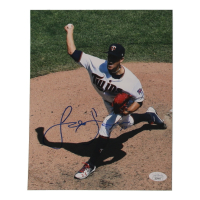 José Berríos Signed Twins 8x10 Photo (JSA) at PristineAuction.com