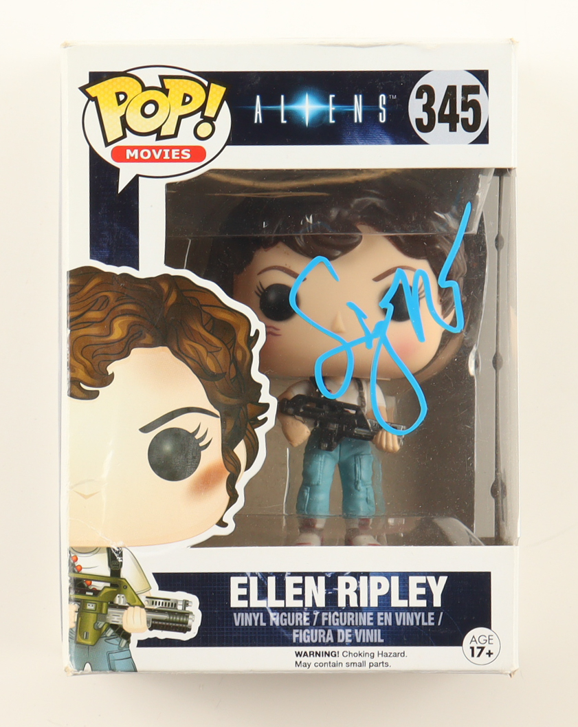 Sigourney Weaver Signed "Aliens" #345 Ripley Funko Pop! Vinyl Figure (Beckett) at PristineAuction.com Sigourney Weaver Signed "Aliens" #345 Ripley Funko Pop! Vinyl Figure (Beckett) at PristineAuction.com