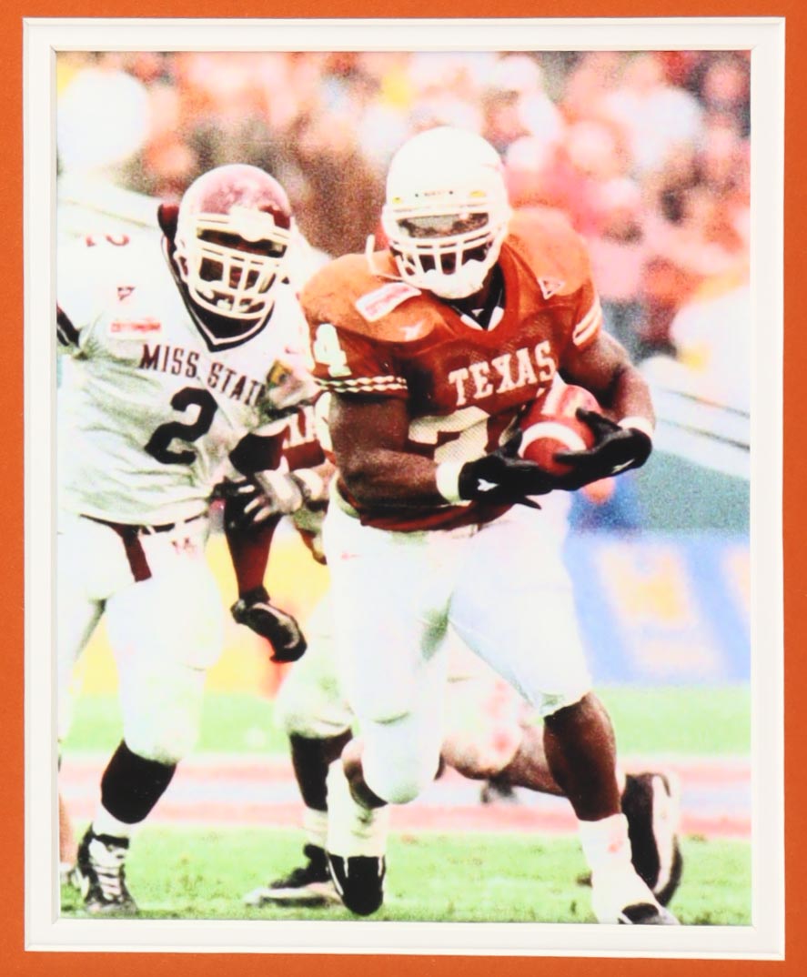 Ricky Williams Signed Custom Framed Jersey Display Inscribed "HT 98" (JSA) at PristineAuction.com Ricky Williams Signed Custom Framed Jersey Display Inscribed "HT 98" (JSA) at PristineAuction.com
