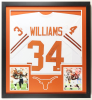 Ricky Williams Signed Custom Framed Jersey Display Inscribed "HT 98" (JSA) at PristineAuction.com