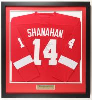 Brendan Shanahan Signed Custom Framed Jersey Display (JSA) at PristineAuction.com