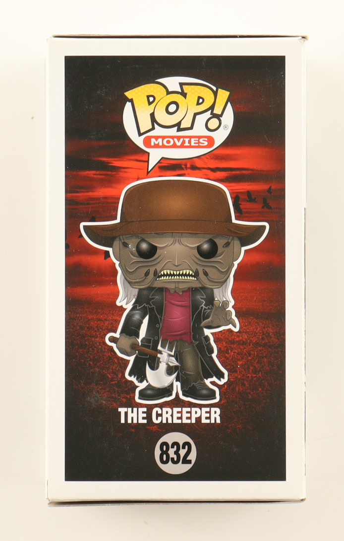 Justin Long Signed "Jeepers Creepers" #832 The Creeper Funko Pop! Vinyl Figure (Beckett) (See Description) at PristineAuction.com Justin Long Signed "Jeepers Creepers" #832 The Creeper Funko Pop! Vinyl Figure (Beckett) (See Description) at PristineAuction.com