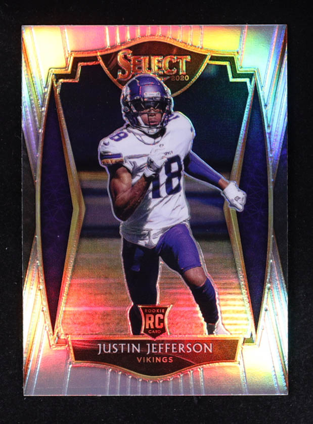 Justin Jefferson 2020 Select Prizm Silver #161 RC at PristineAuction.com Justin Jefferson 2020 Select Prizm Silver #161 RC at PristineAuction.com