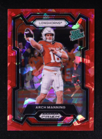 Arch Manning 2024 Panini Prizm Draft Picks Prizms Red Ice #192 RR RC at PristineAuction.com