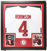 Brian Robinson Jr. Signed Custom Framed Jersey Display (JSA) at PristineAuction.com