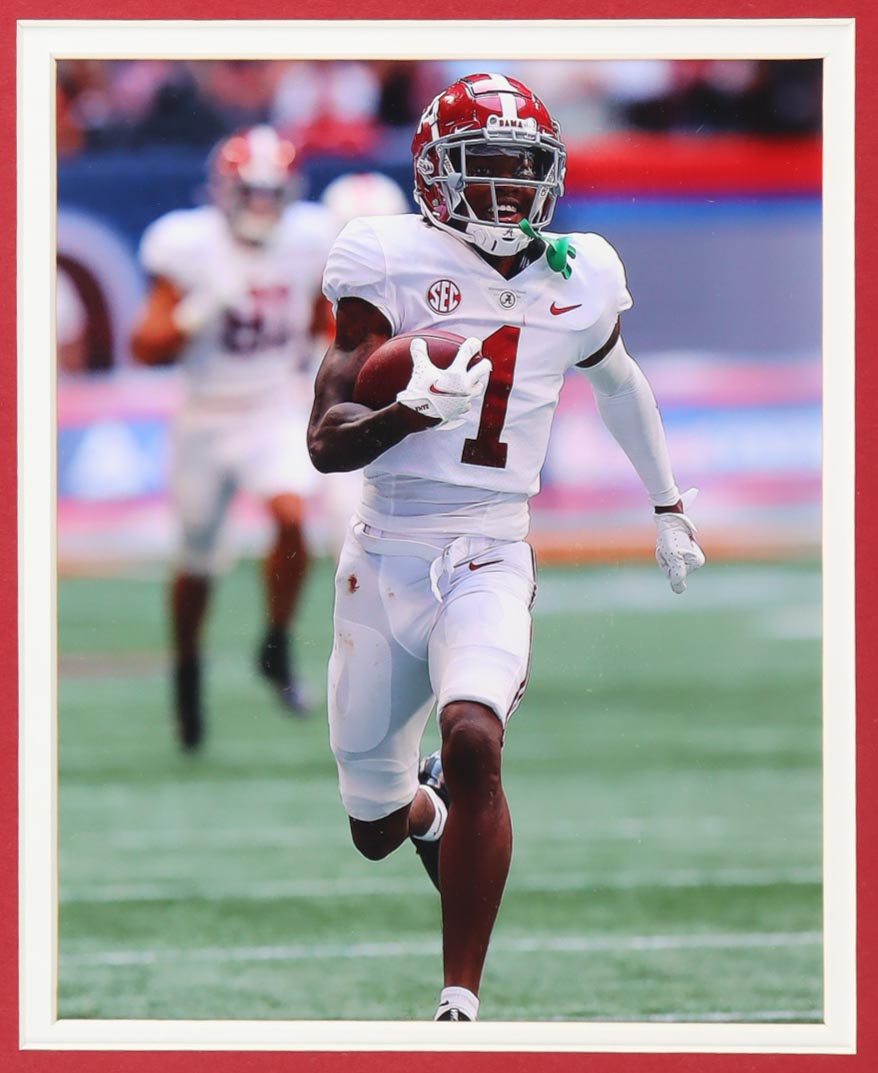 Jameson Williams Signed Custom Framed Jersey Display (JSA) at PristineAuction.com Jameson Williams Signed Custom Framed Jersey Display (JSA) at PristineAuction.com