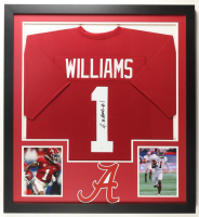 Jameson Williams Signed Custom Framed Jersey Display (JSA) at PristineAuction.com
