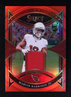 Marvin Harrison Jr. 2024 Select Rookie Swatches Prizm Red #22 RC at PristineAuction.com