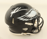 Jalen Carter Signed Eagles Speed Mini Helmet (JSA) at PristineAuction.com