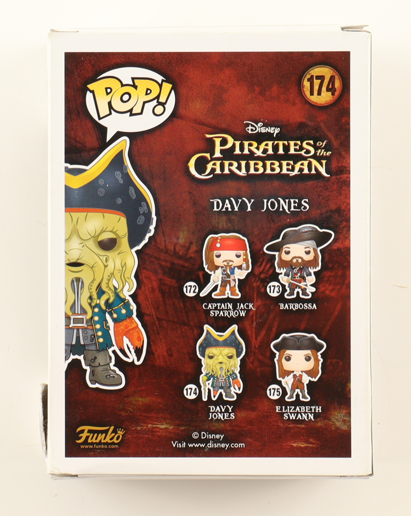 Bill Nighy Signed "Pirates of the Caribbean" #174 Davy Jones Funko Pop! Vinyl Figure (Beckett) at PristineAuction.com Bill Nighy Signed "Pirates of the Caribbean" #174 Davy Jones Funko Pop! Vinyl Figure (Beckett) at PristineAuction.com