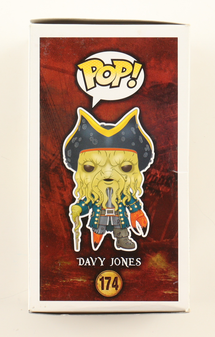 Bill Nighy Signed "Pirates of the Caribbean" #174 Davy Jones Funko Pop! Vinyl Figure (Beckett) at PristineAuction.com Bill Nighy Signed "Pirates of the Caribbean" #174 Davy Jones Funko Pop! Vinyl Figure (Beckett) at PristineAuction.com