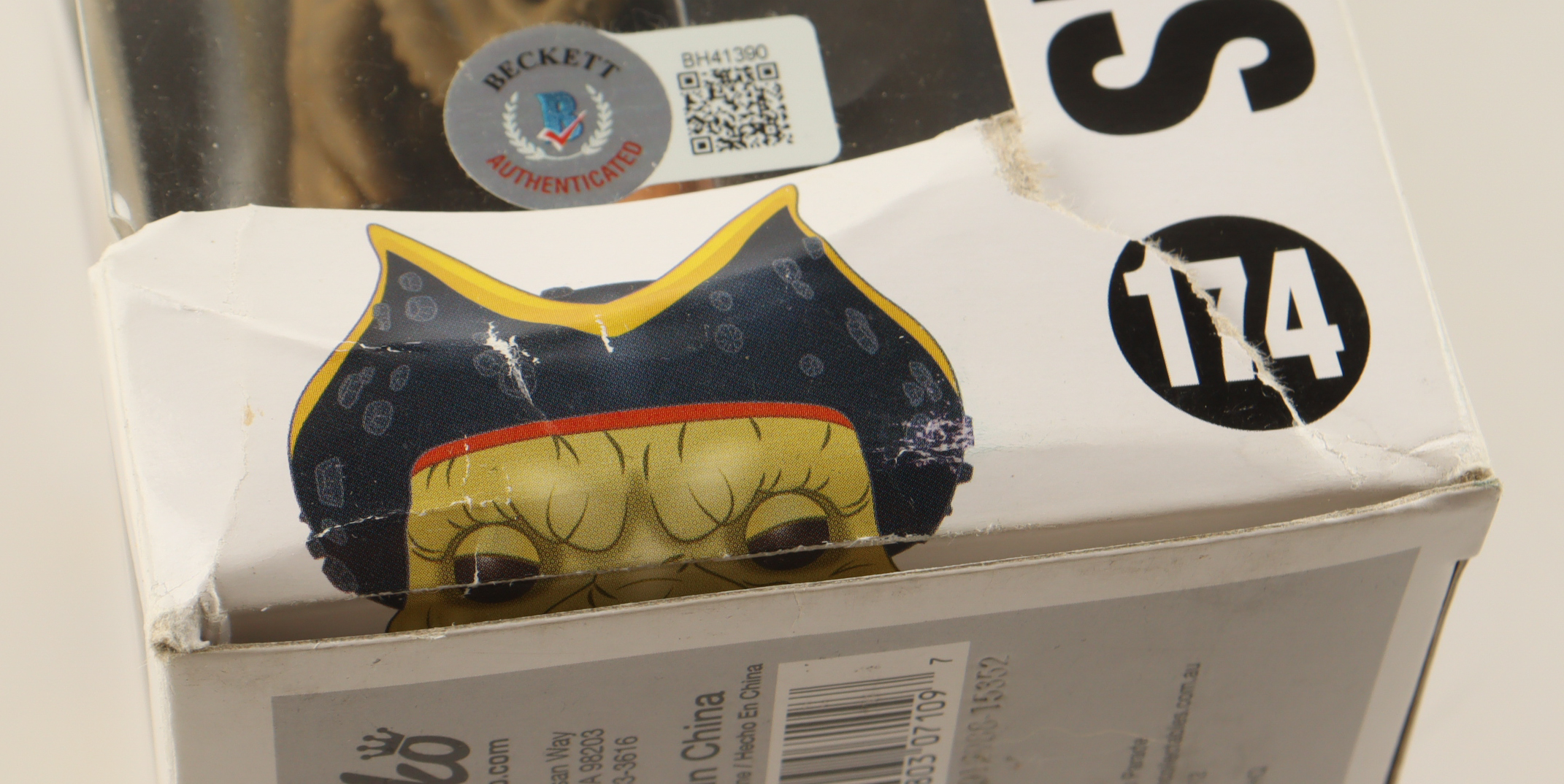 Bill Nighy Signed "Pirates of the Caribbean" #174 Davy Jones Funko Pop! Vinyl Figure (Beckett) at PristineAuction.com Bill Nighy Signed "Pirates of the Caribbean" #174 Davy Jones Funko Pop! Vinyl Figure (Beckett) at PristineAuction.com