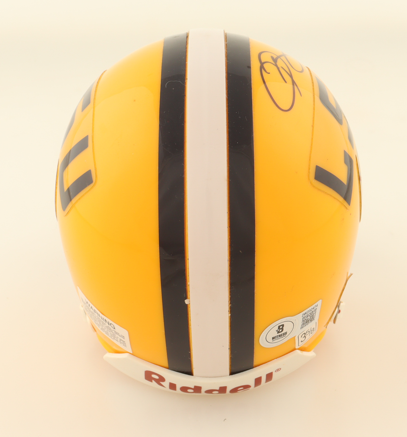 Odell Beckham Jr. Signed LSU Tigers Mini Helmet (Beckett) at PristineAuction.com Odell Beckham Jr. Signed LSU Tigers Mini Helmet (Beckett) at PristineAuction.com