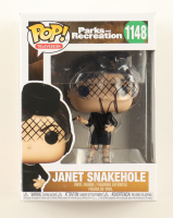Aubrey Plaza Signed "Parks and Recreation" #1148 Janet Snakehole Funko Pop! Vinyl Figure (Beckett) at PristineAuction.com