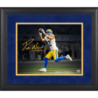 Puka Nacua Rams Custom Framed Spotlight Photo at PristineAuction.com