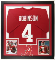 Brian Robinson Jr. Signed Custom Framed Jersey Display (JSA) at PristineAuction.com