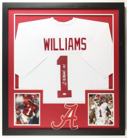 Jameson Williams Signed Custom Framed Jersey Display (JSA) at PristineAuction.com