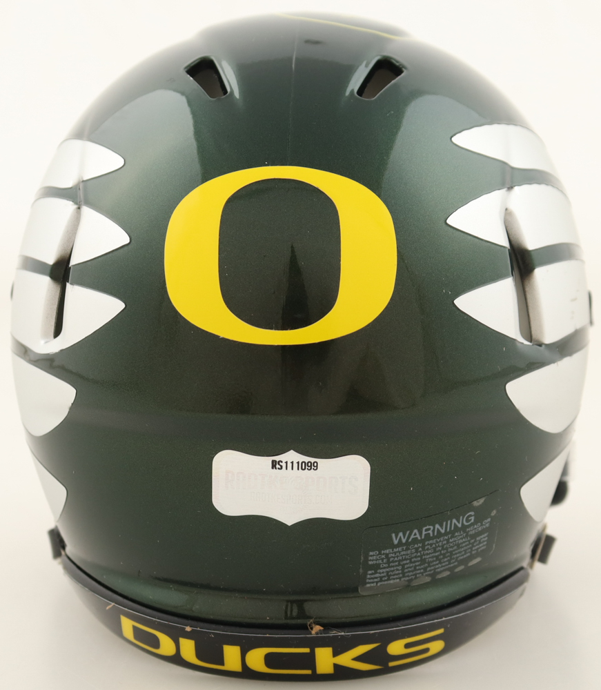 Haloti Ngata Signed Oregon Ducks Speed Mini Helmet (Radtke) at PristineAuction.com Haloti Ngata Signed Oregon Ducks Speed Mini Helmet (Radtke) at PristineAuction.com