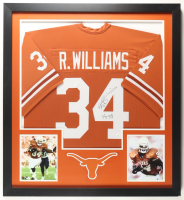 Ricky Williams Signed Custom Framed Jersey Display Inscribed "HT 98" (JSA) at PristineAuction.com