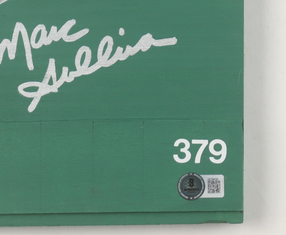 1986 Red Sox 12x36 Patches Board Signed By (19) with Dave Henderson, Bruce Hurst, Wes Gardner (Beckett) at PristineAuction.com 1986 Red Sox 12x36 Patches Board Signed By (19) with Dave Henderson, Bruce Hurst, Wes Gardner (Beckett) at PristineAuction.com