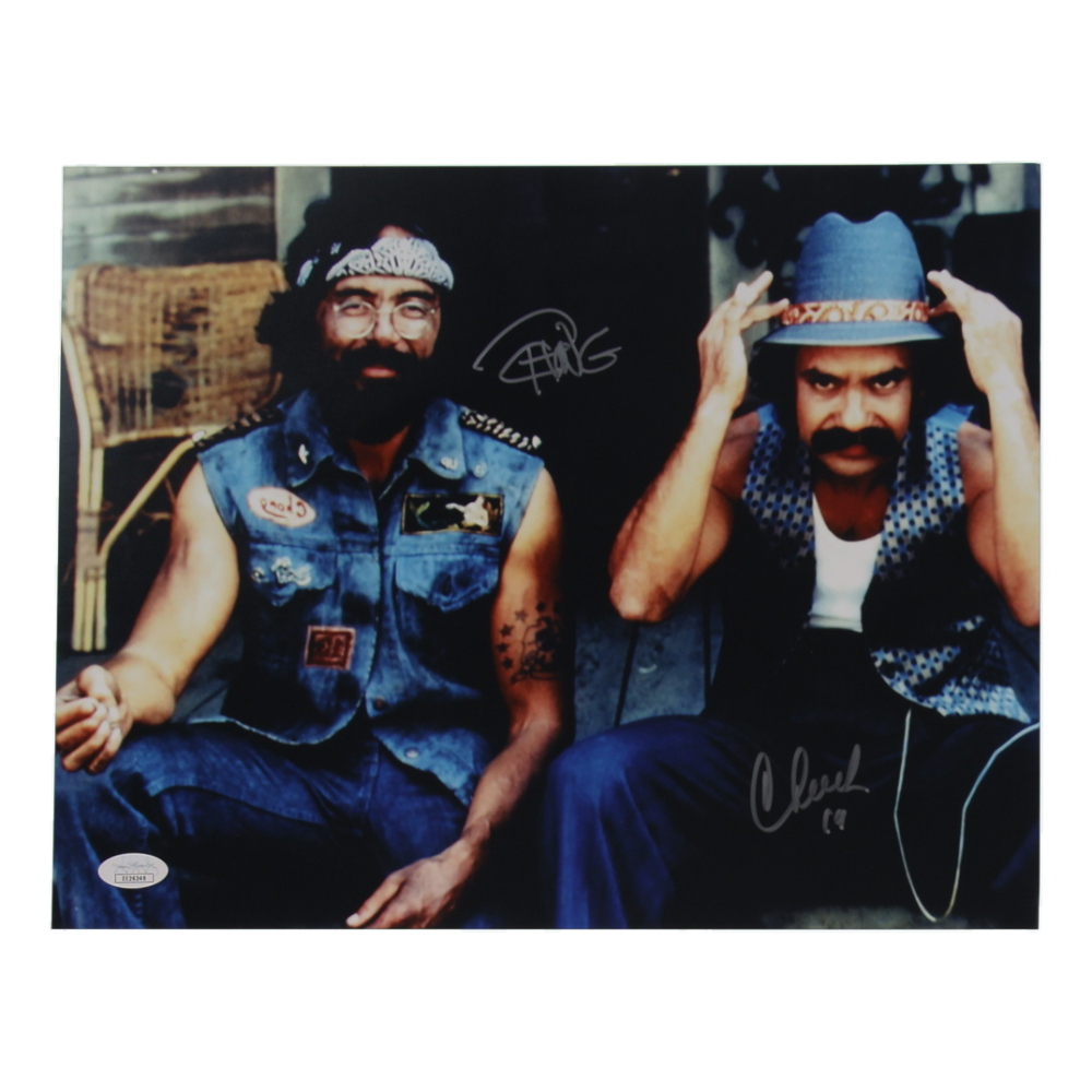 Cheech Marin & Tommy Chong Signed 11x14 Photo (JSA) at PristineAuction.com