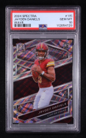 Jayden Daniels 2024 Panini Spectra Wave #115 #1/11 RC (PSA 10) at PristineAuction.com