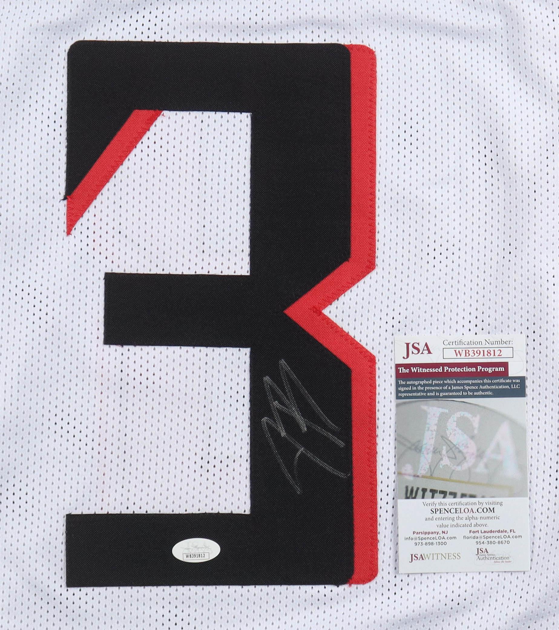 Jessie Bates III Signed Jersey (JSA) at PristineAuction.com Jessie Bates III Signed Jersey (JSA) at PristineAuction.com
