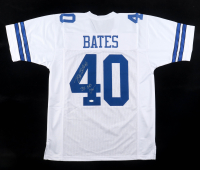 Bill Bates Signed Jersey Inscribed "3x SB Champ" (JSA) at PristineAuction.com