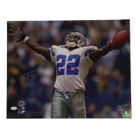 Emmitt Smith Signed Cowboys 16x20 Photo (JSA) at PristineAuction.com